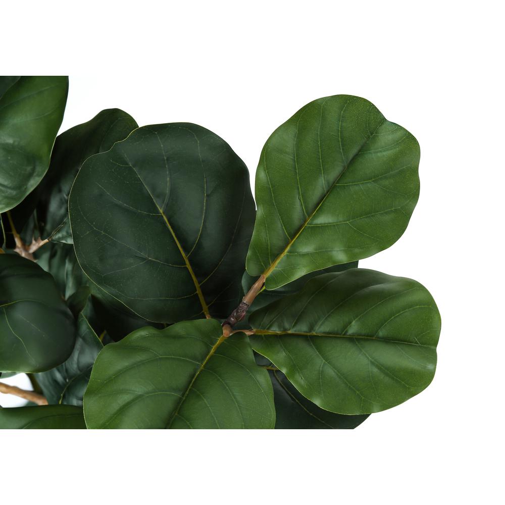 Artificial Plant, 32 Tall, Fiddle Tree, Indoor, Faux, Fake, Floor, Greenery. Picture 3