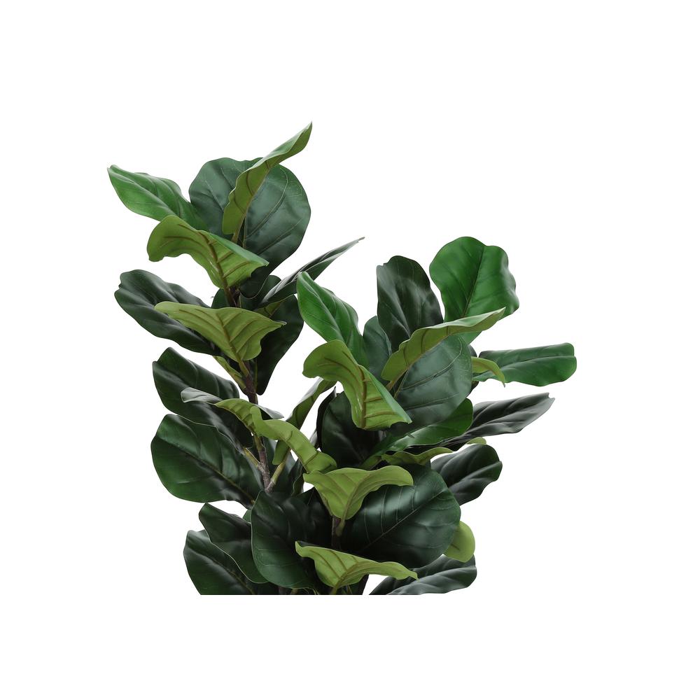 Artificial Plant, 32 Tall, Fiddle Tree, Indoor, Faux, Fake, Floor, Greenery. Picture 4
