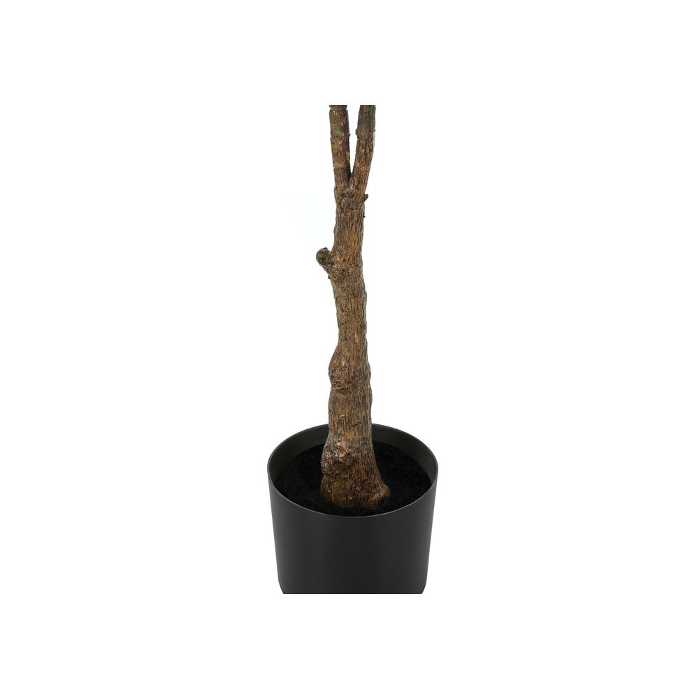 Artificial Plant, 52 Tall, Rubber Tree, Indoor, Faux, Fake, Floor, Greenery. Picture 2