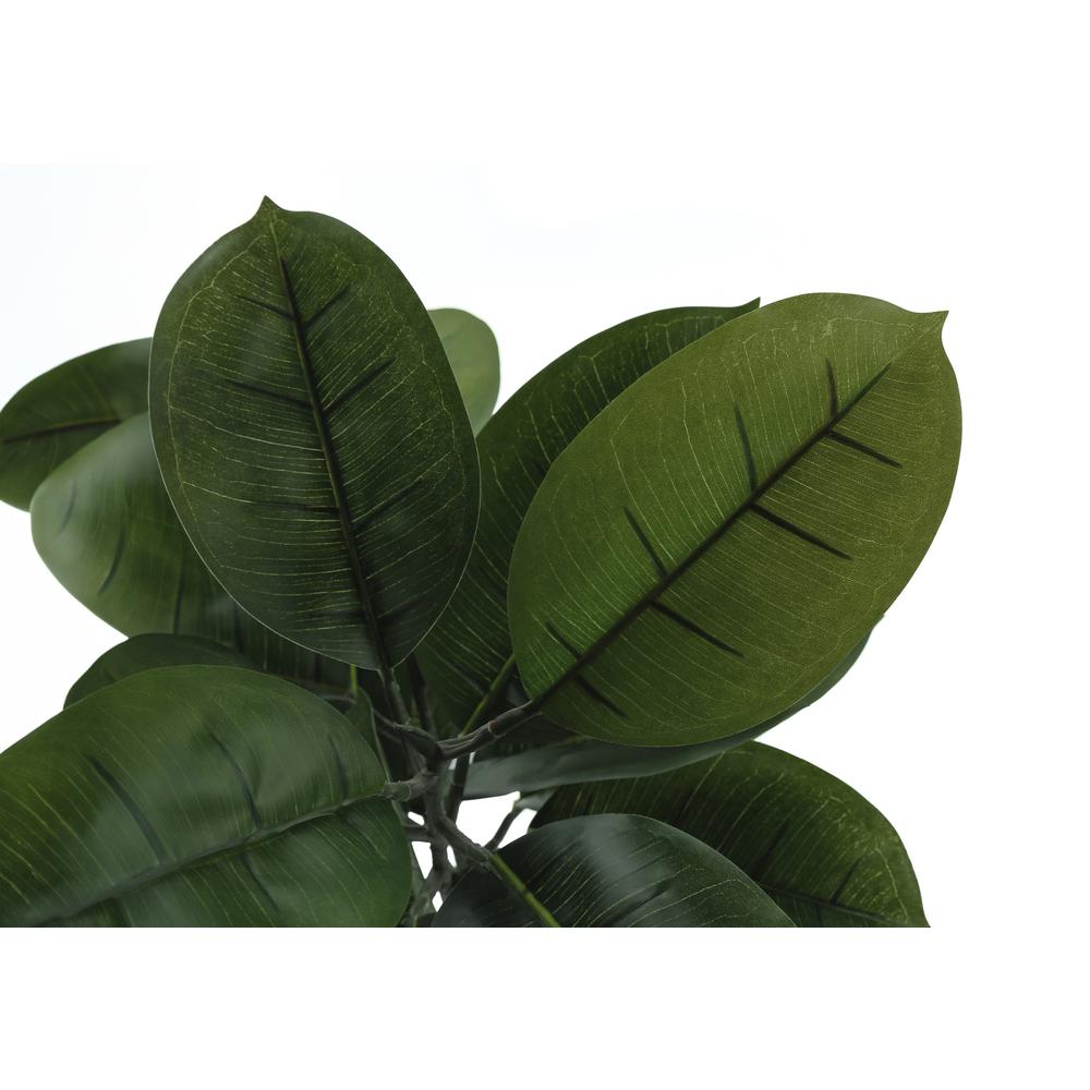 Artificial Plant, 52 Tall, Rubber Tree, Indoor, Faux, Fake, Floor, Greenery. Picture 3