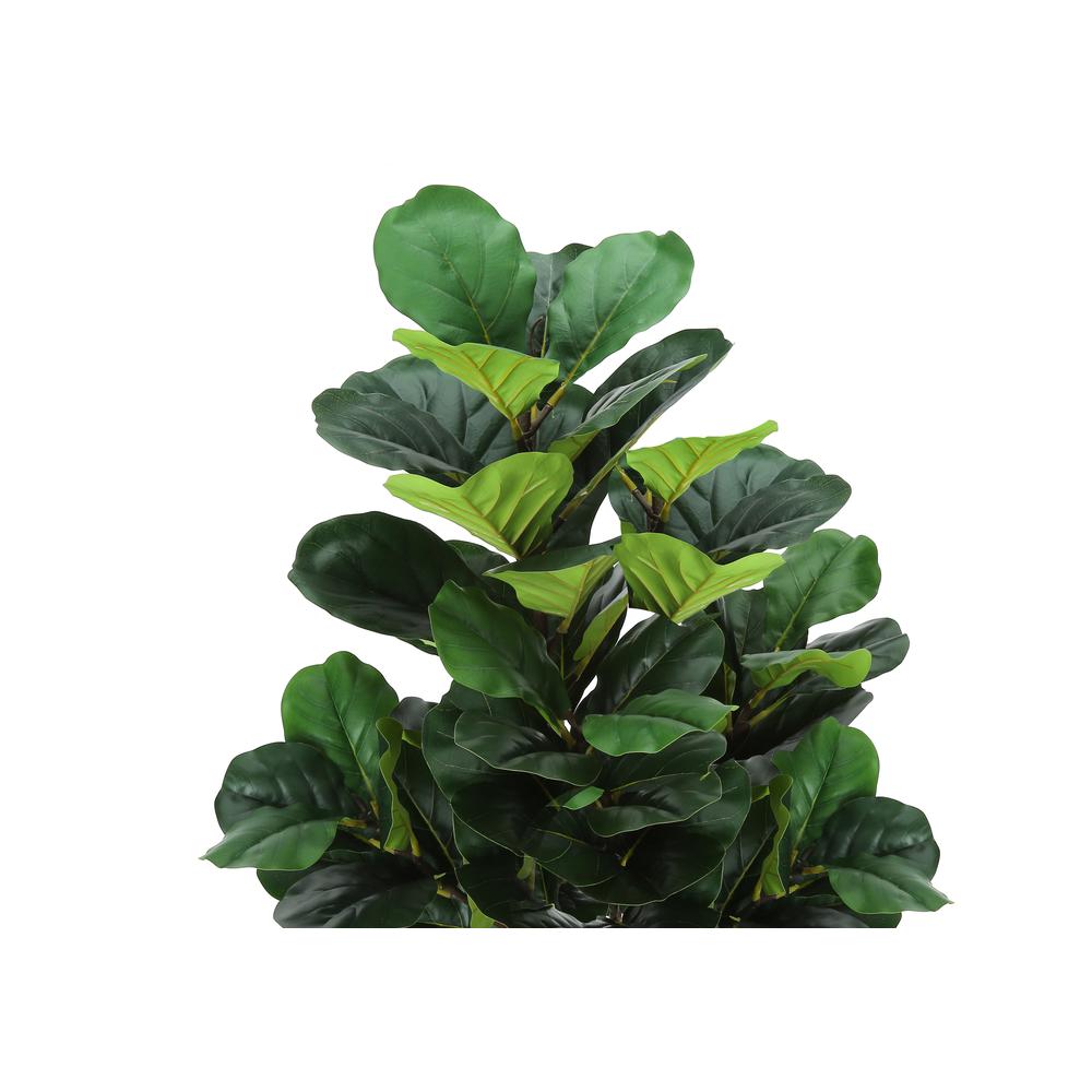 Artificial Plant, 47 Tall, Fiddle Tree, Indoor, Faux, Fake, Floor, Greenery. Picture 4