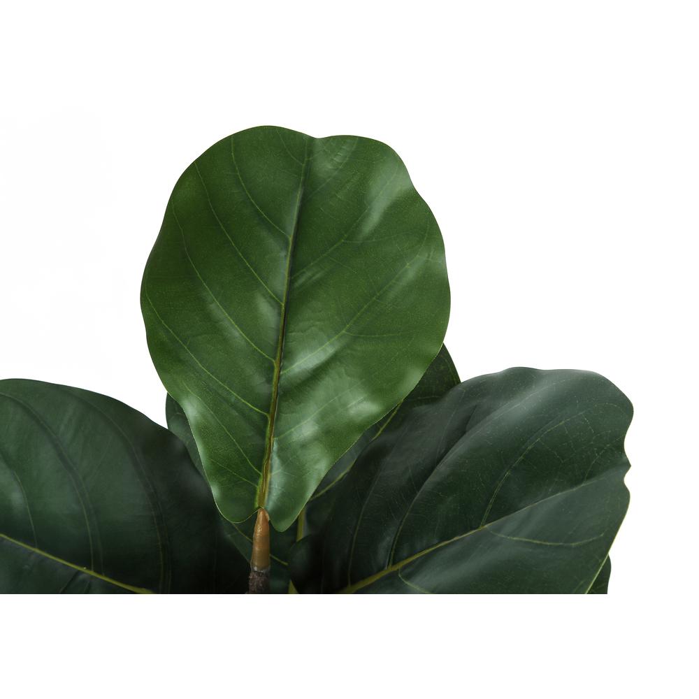 Artificial Plant, 49 Tall, Fiddle Tree, Indoor, Faux, Fake, Floor, Greenery. Picture 3