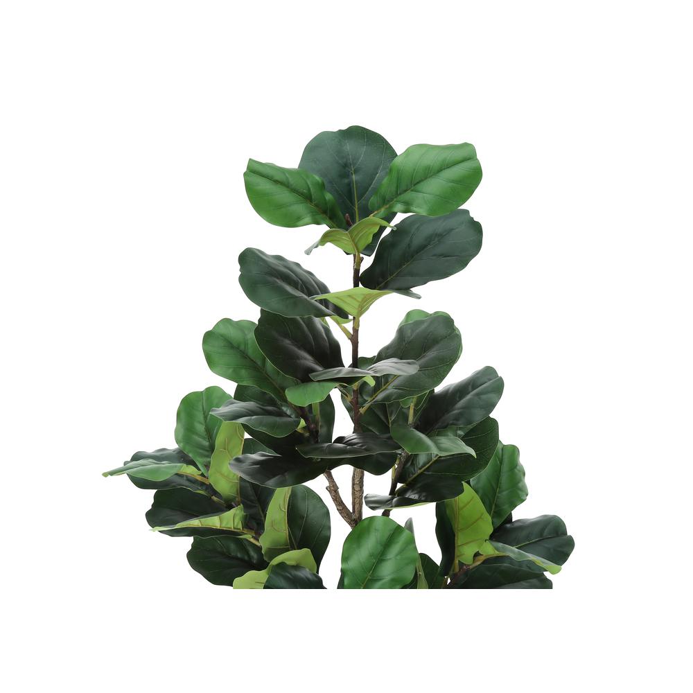 Artificial Plant, 49 Tall, Fiddle Tree, Indoor, Faux, Fake, Floor, Greenery. Picture 4