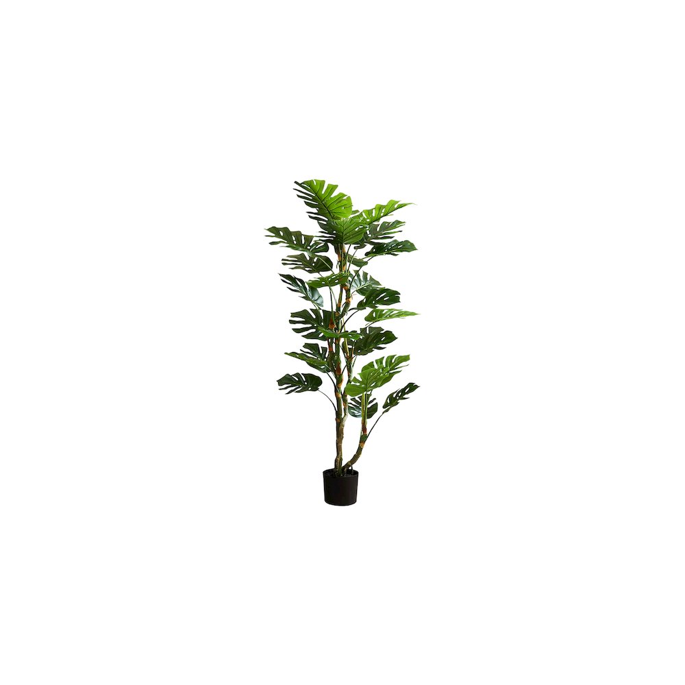 Artificial Plant, 61" Tall, Monstera Tree, Indoor. Picture 1