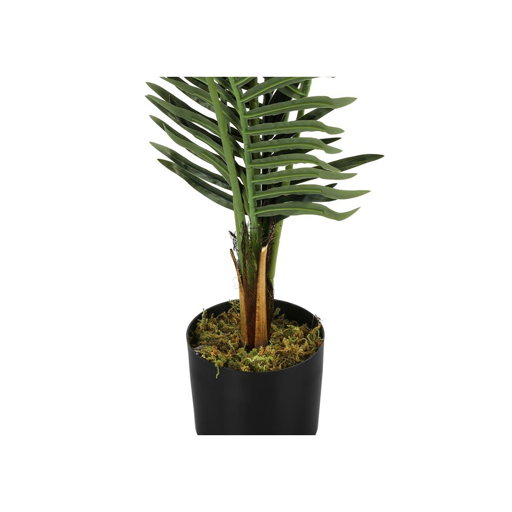 Artificial Plant, 47 Tall, Palm Tree, Indoor, Faux, Fake, Floor, Greenery. Picture 2