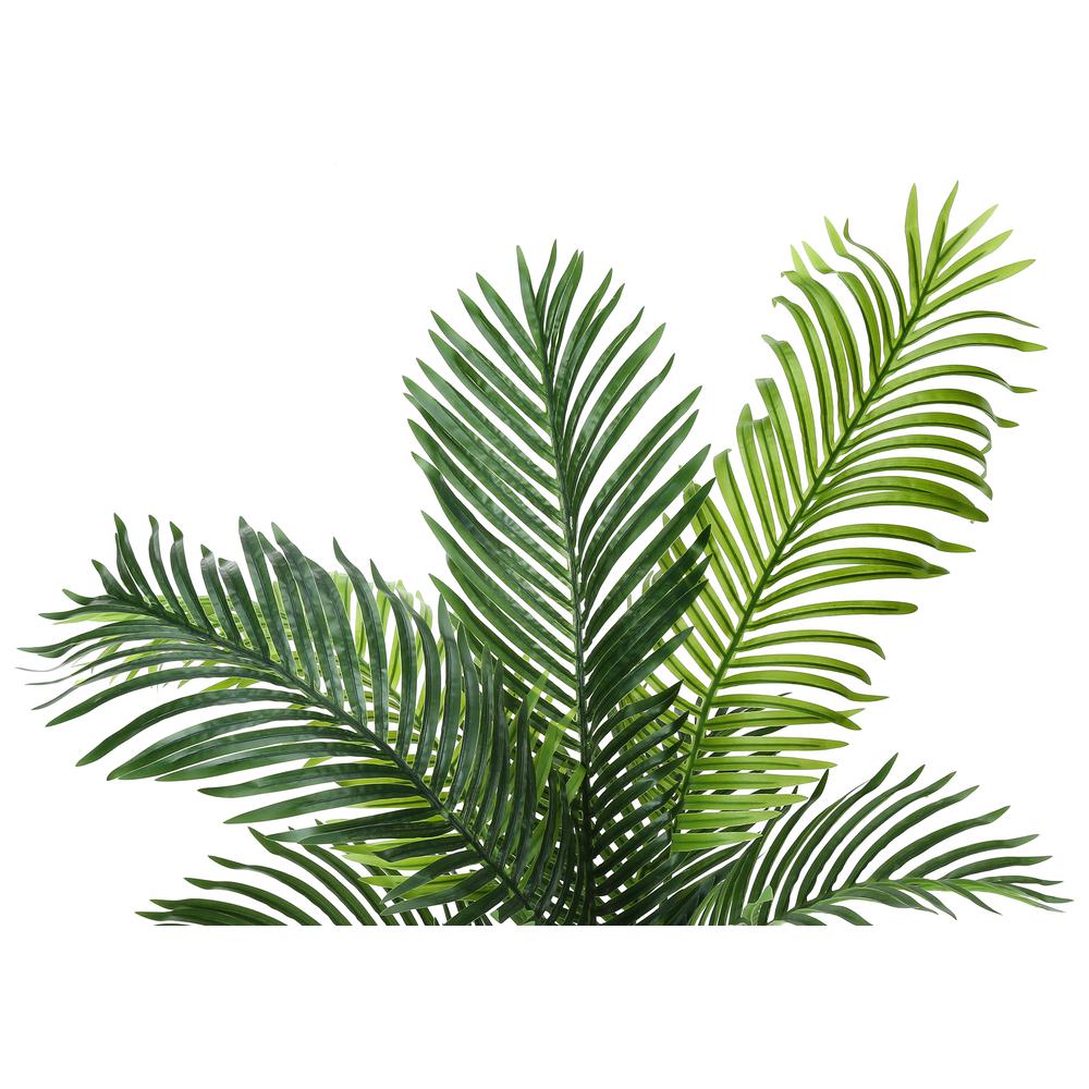 Artificial Plant, 47 Tall, Palm Tree, Indoor, Faux, Fake, Floor, Greenery. Picture 4