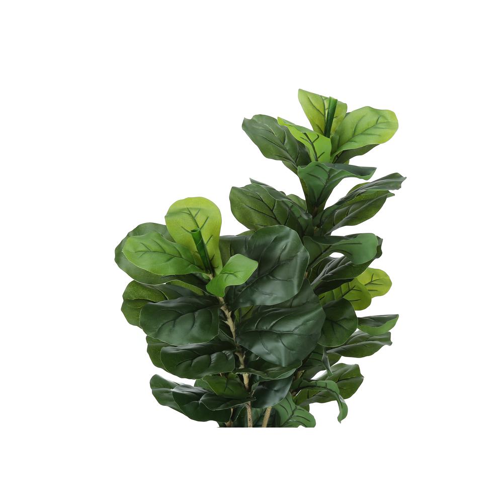 Artificial Plant, 41 Tall, Fiddle Tree, Indoor, Faux, Fake, Floor, Greenery. Picture 4