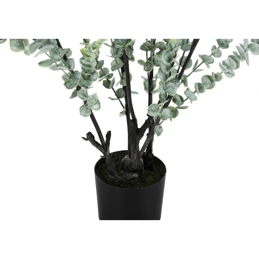 Artificial Plant, 44 Tall, Eucalyptus Tree, Indoor, Faux, Fake, Floor. Picture 2