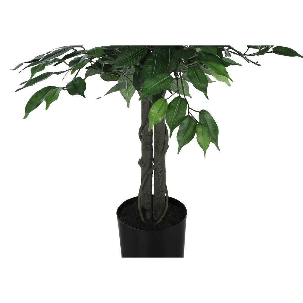Artificial Plant, 58 Tall, Ficus Tree, Indoor, Faux, Fake, Floor, Greenery. Picture 2