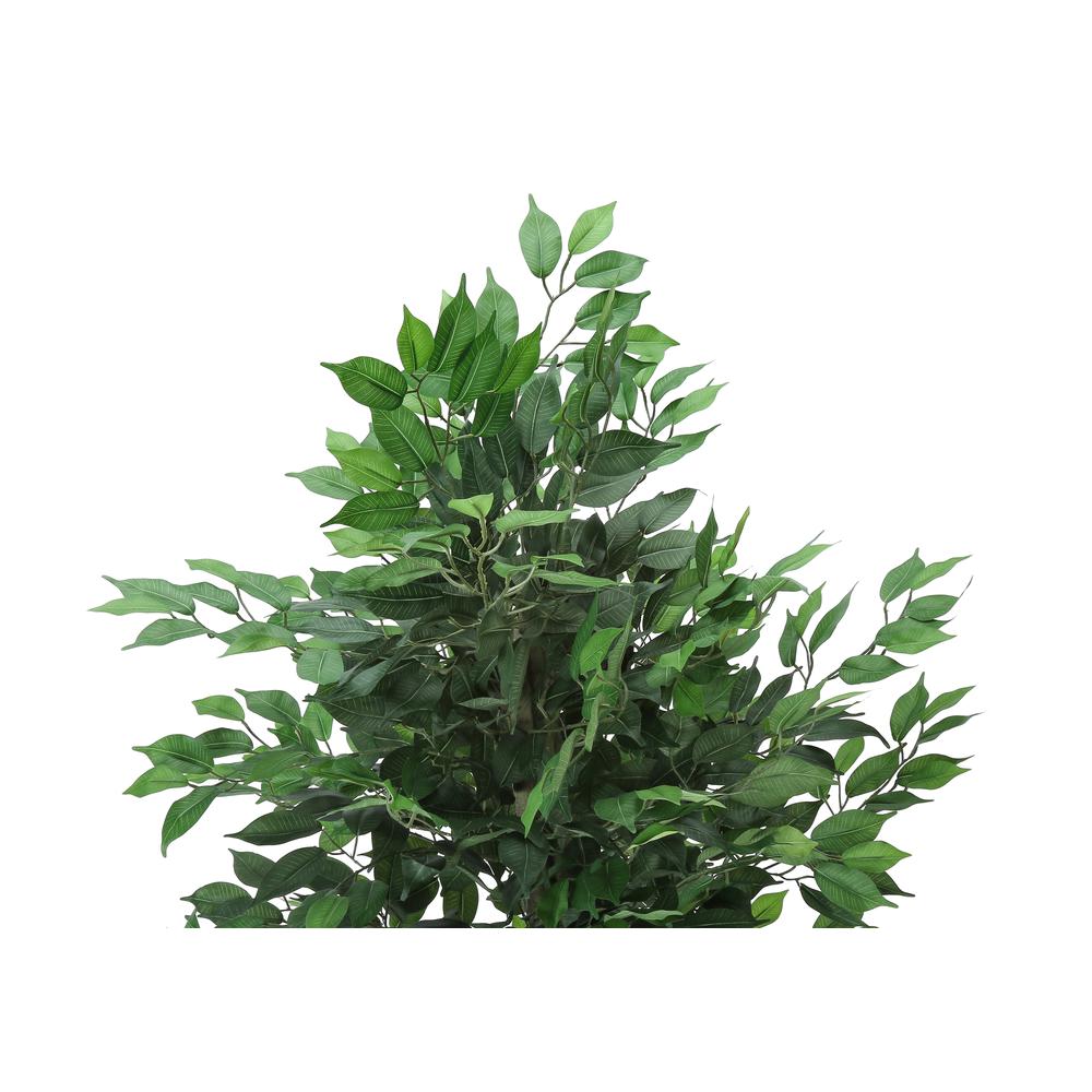 Artificial Plant, 58 Tall, Ficus Tree, Indoor, Faux, Fake, Floor, Greenery. Picture 4