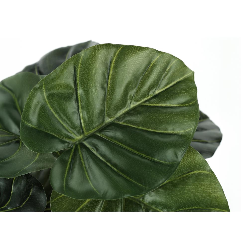 Artificial Plant, 24 Tall, Alocasia, Indoor, Faux, Fake, Table, Greenery. Picture 3
