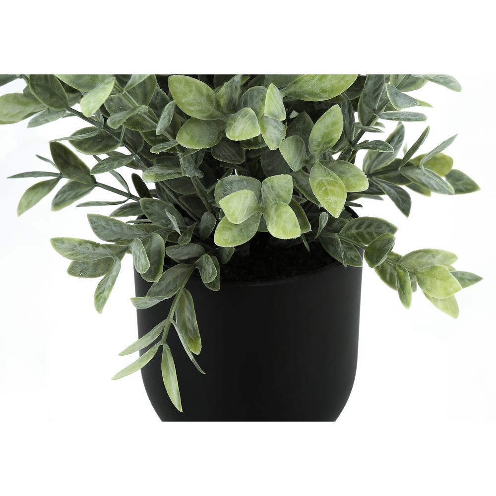 Artificial Plant, 11 Tall, Eucalyptus Grass, Indoor, Faux, Fake, Table. Picture 2