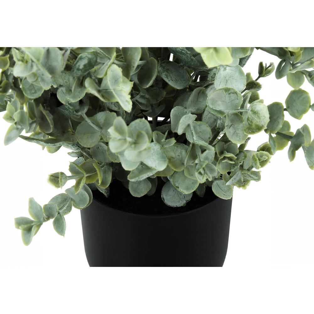 Artificial Plant, 11 Tall, Eucalyptus Grass, Indoor, Faux, Fake, Table. Picture 3