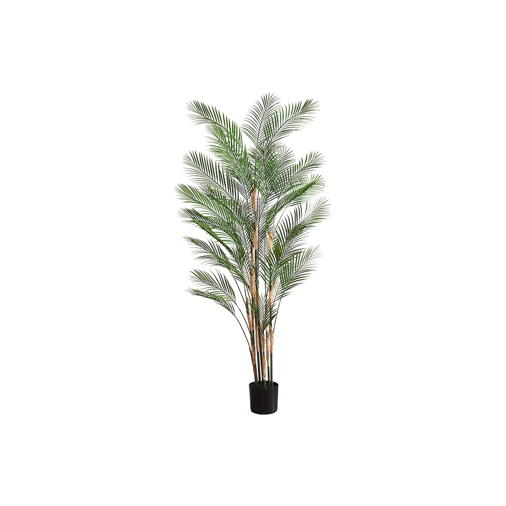Artificial Plant, 83" Tall, Palm Tree, Decorative, Floor, Indoor. Picture 1