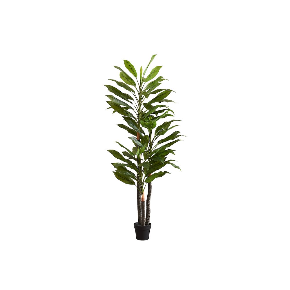 Artificial Plant, 83" Tall, Indoor, Dracaena Tree, Decorative. Picture 1