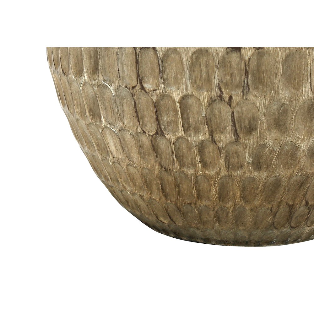 Lighting, 25"H, Table Lamp, Black Shade, Brown Resin, Contemporary. Picture 3