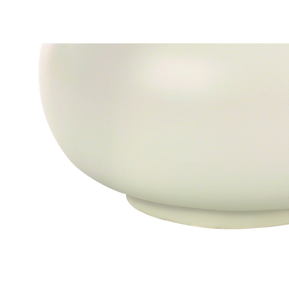 ="Lighting, 25""H, Table Lamp, Ivory / Cream Shade, Cream Ceramic, Contemporary. Picture 3
