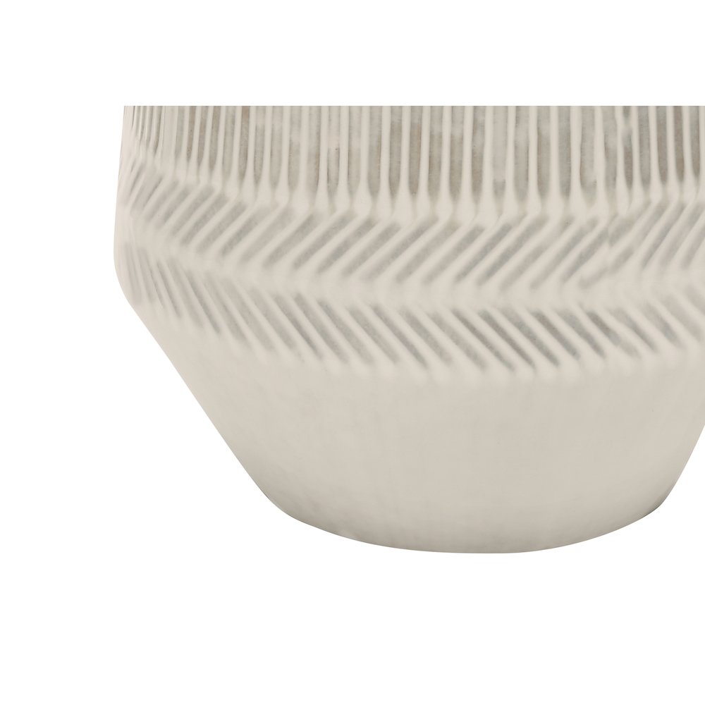 ="Lighting, 33""H, Table Lamp, Ivory / Cream Shade, Cream Ceramic, Contemporary. Picture 3