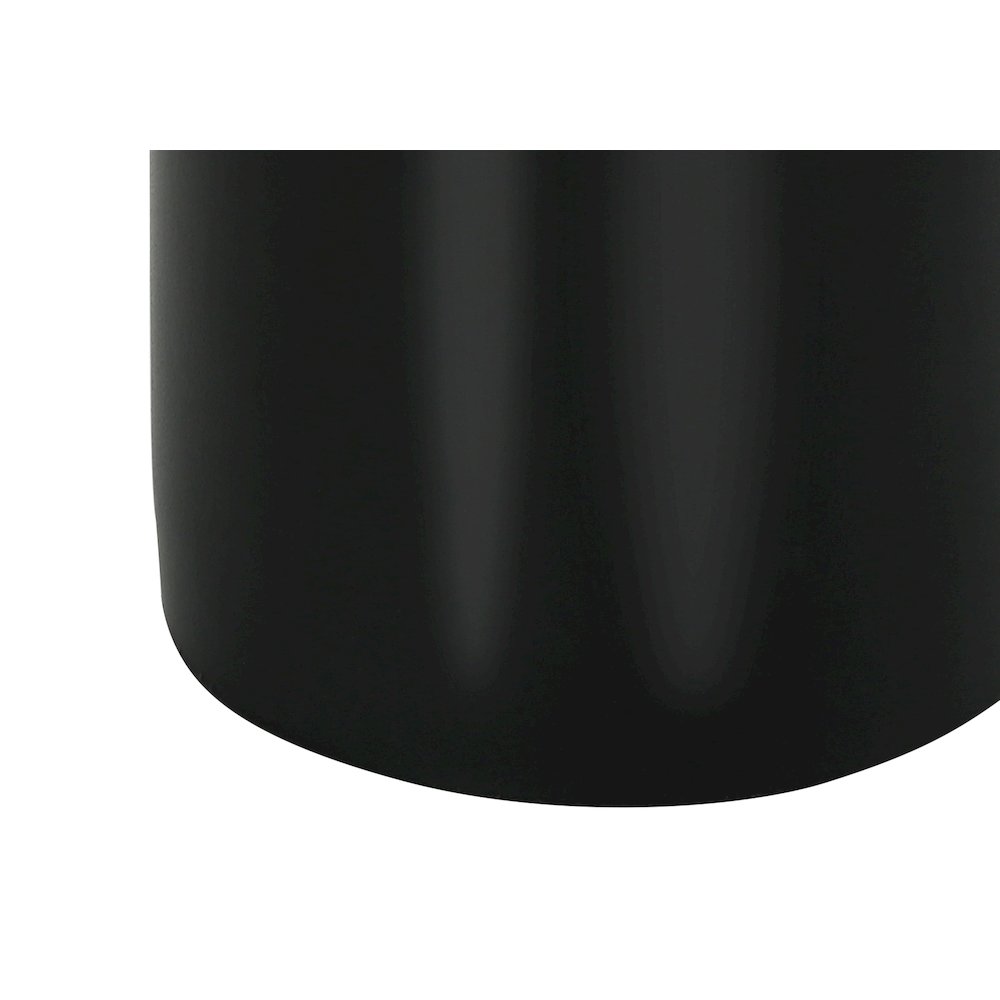 Lighting, 25"H, Table Lamp, Black Concrete, Black Shade, Contemporary. Picture 3