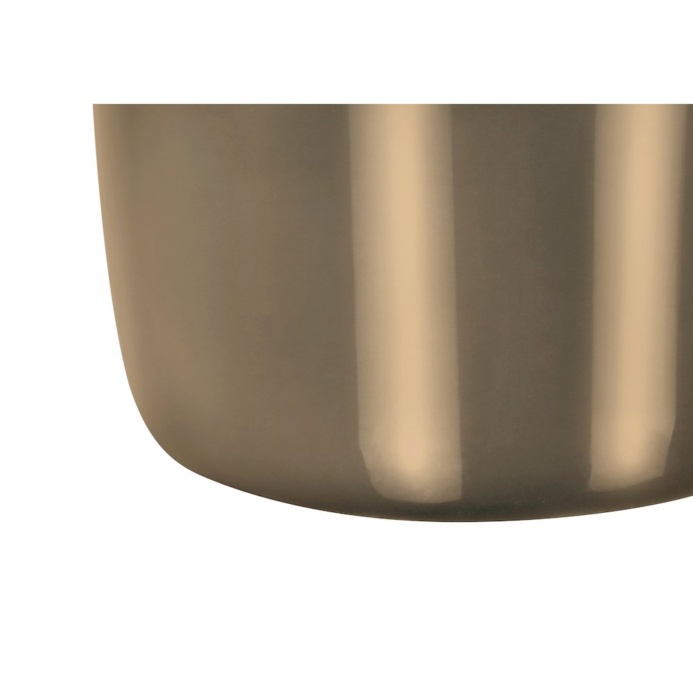 25"H, Table Lamp, Brown Ceramic, Ivory / Cream Shade, Contemporary, Modern. Picture 3