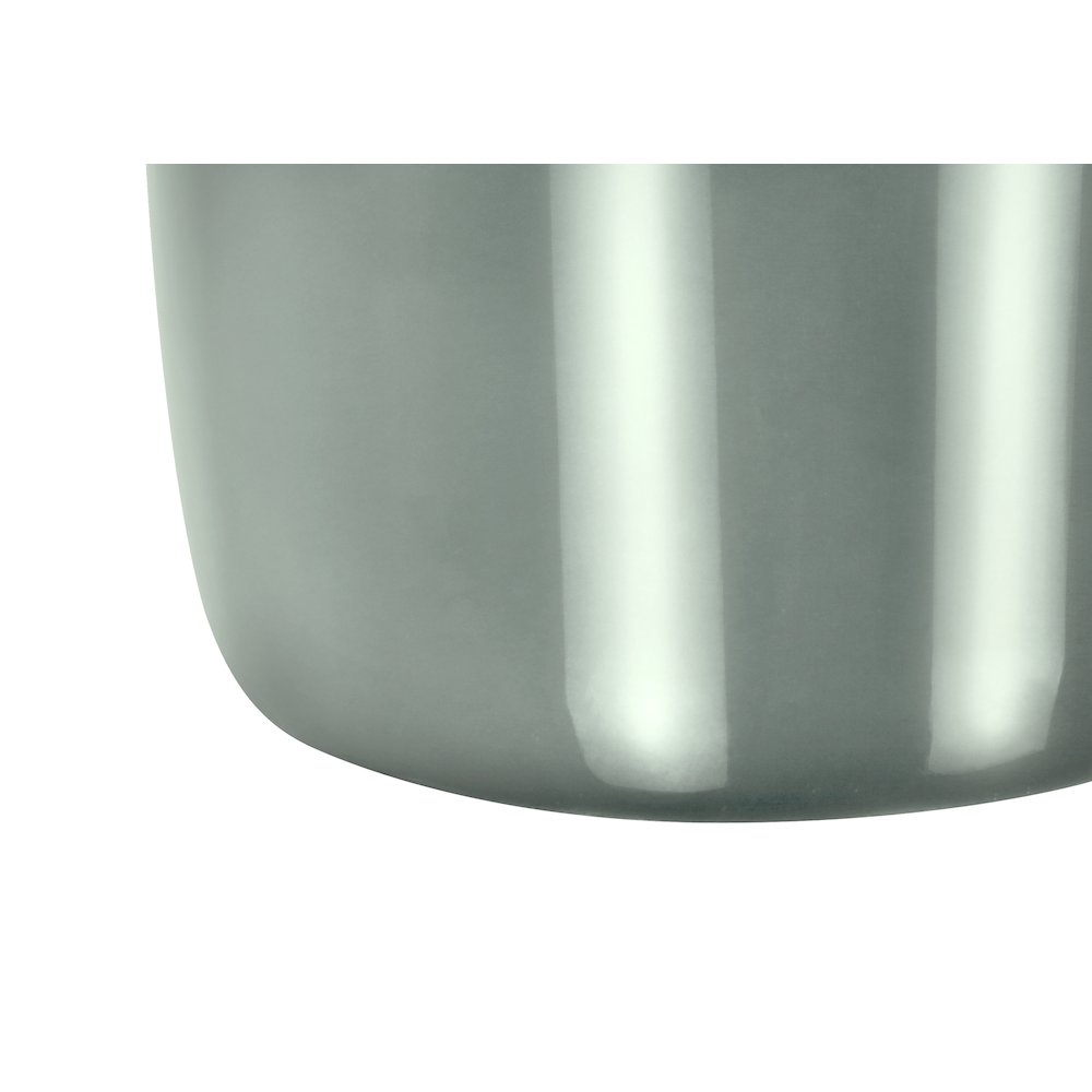 25"H, Table Lamp, Green Ceramic, Ivory / Cream Shade, Contemporary, Modern. Picture 3