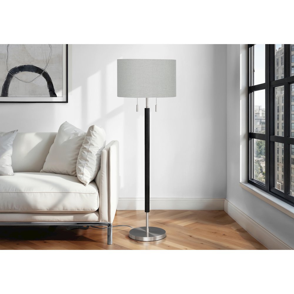 Contemporary Lighting in Black,Grey,Silver color. Picture 3