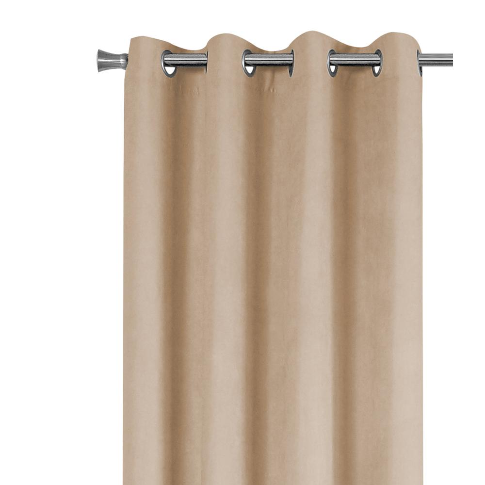 Curtain Panel, 2pcs Set, 54W X 84L, Room Darkening, Grommet, Living Room. Picture 2