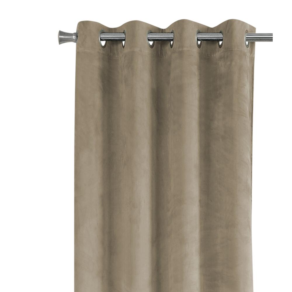 Curtain Panel, 2pcs Set, 54W X 95L, Room Darkening, Grommet, Living Room. Picture 2