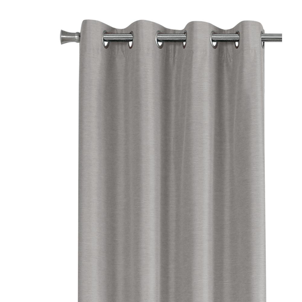 Curtain Panel, 2pcs Set, 54W X 84L, 100% Blackout, Grommet, Living Room. Picture 2
