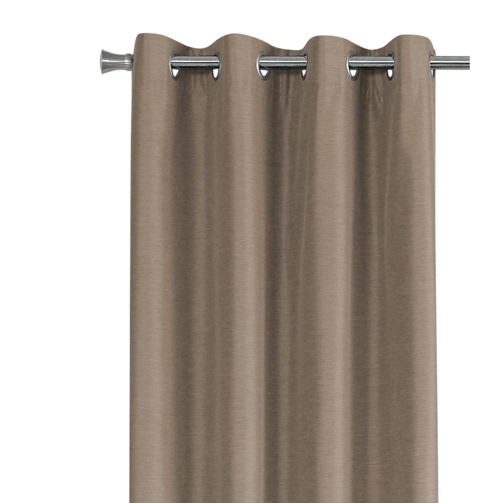 Curtain Panel, 2pcs Set, 54W X 84L, 100% Blackout, Grommet, Living Room. Picture 2