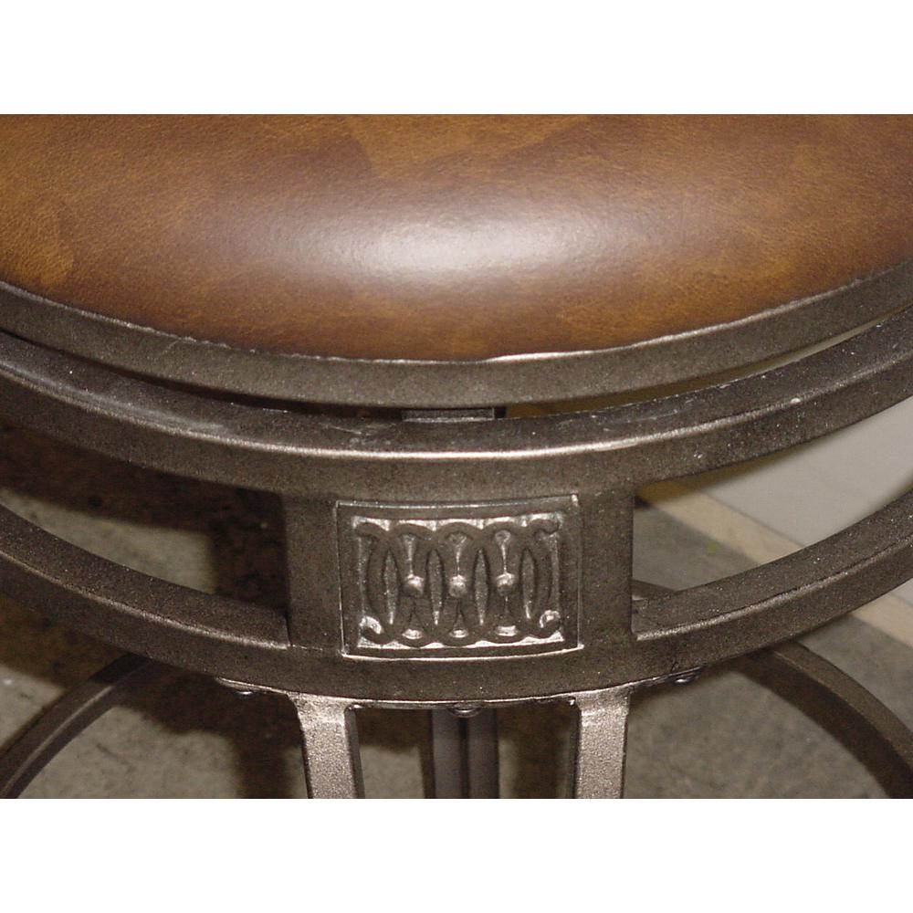 Montello Backless Swivel Counter Height Stool. Picture 3