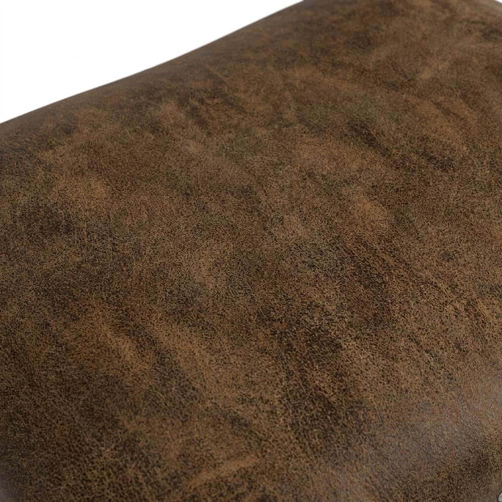 Acacia Wood Backless Counter Height Stool for Kitchen Island Counter, Set of 2. Picture 7