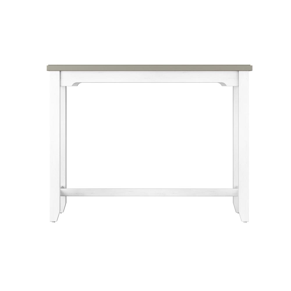 Clarion Wood Counter Height Side Table, Distressed Gray. Picture 2