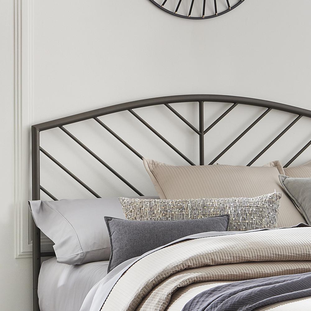 Essex Metal Queen Headboard, Gray Bronze. Picture 7