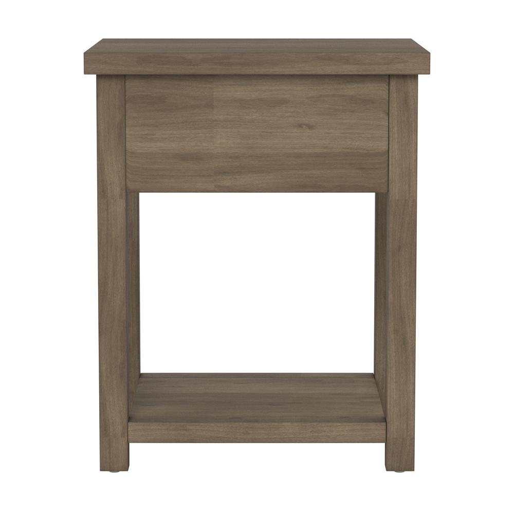 Harmony Wood Accent Table, Set of 2, Knotty Gray Oak. Picture 4