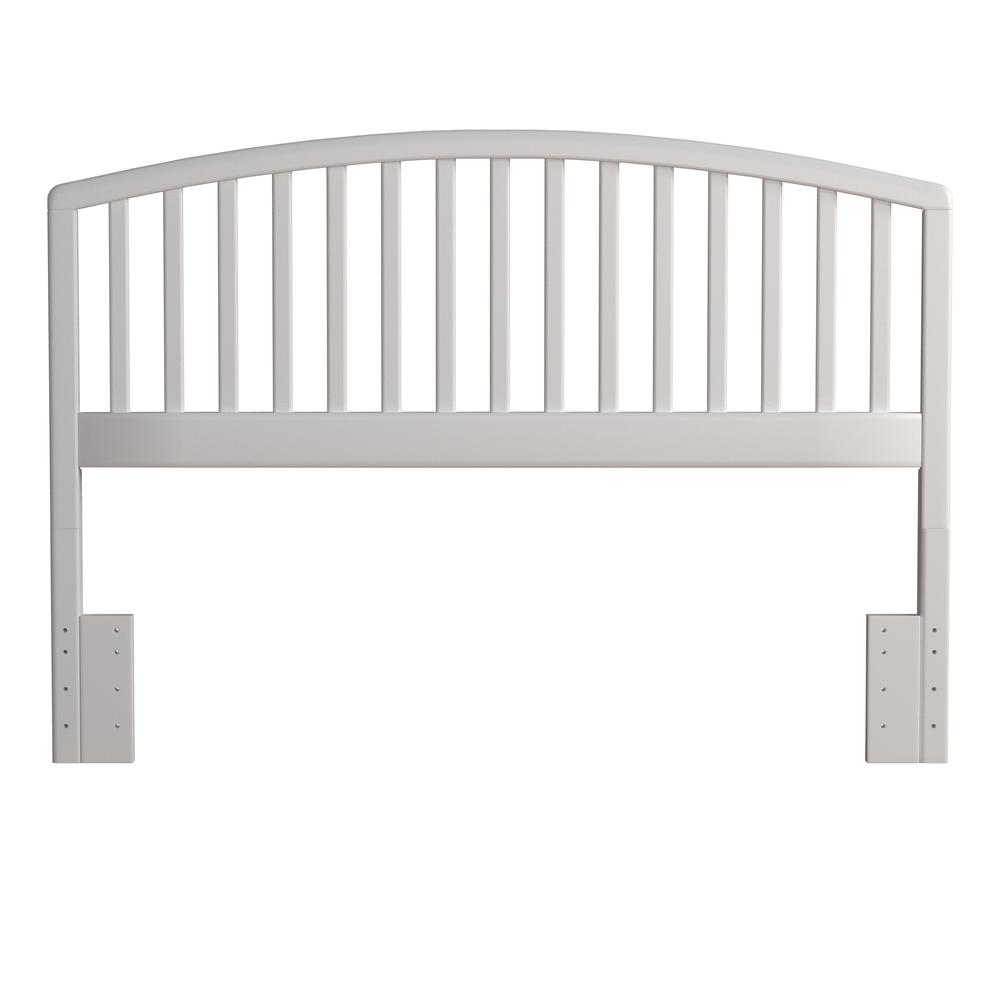 Carolina Wood Full/Queen Headboard, White. Picture 1