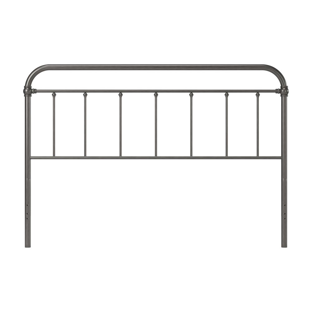 Kirkland Metal King Headboard, Aged Pewter. Picture 2