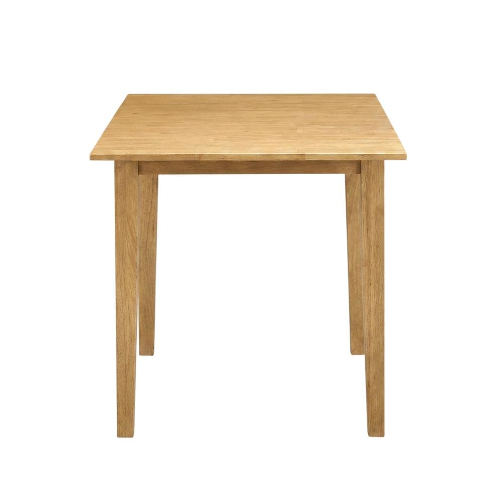 Wood Drop-Leaf Dining Table & Chairs 3-Piece Dining Set, Oak. Picture 4