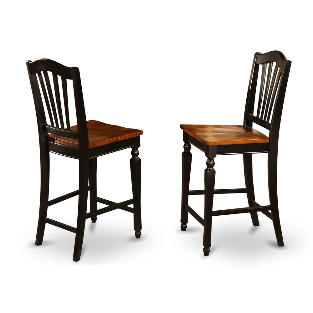 3  Pc  counter  height  Dining  room  set-pub  Table  and  2  Kitchen  Chairs.. Picture 3