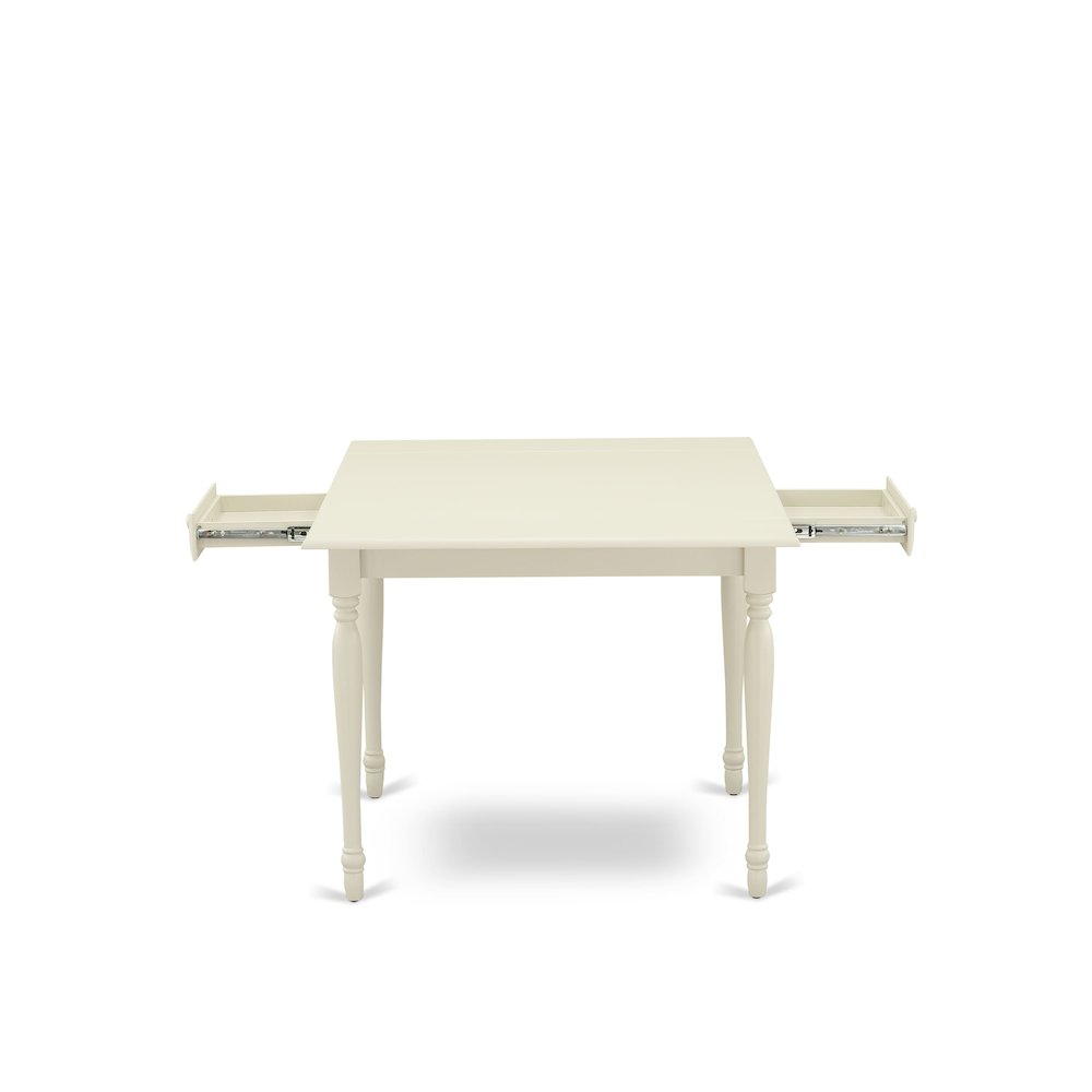 3 Piece Dining Room Furniture Set Contains a Rectangle Kitchen Table. Picture 9