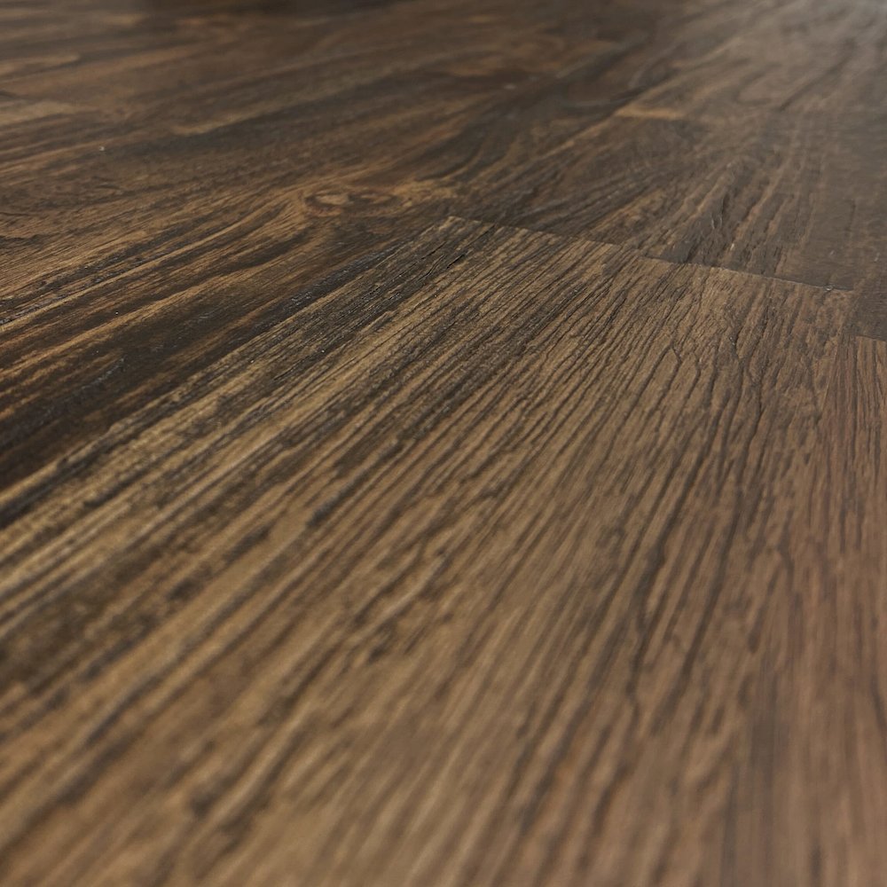 7 Piece Dining Table Set Consists of a Rectangle Rustic Wood Table. Picture 8