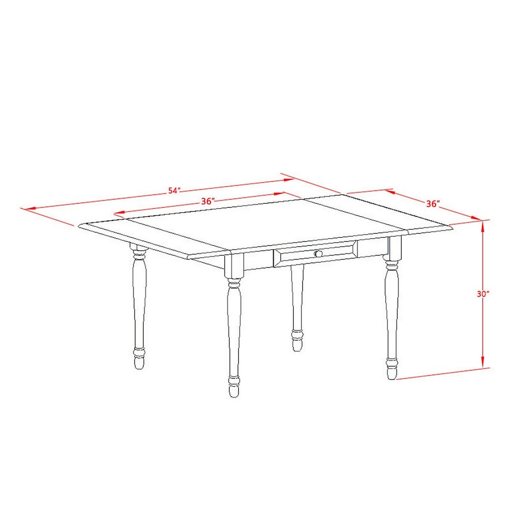 3 Piece Dining Table Set. Picture 11