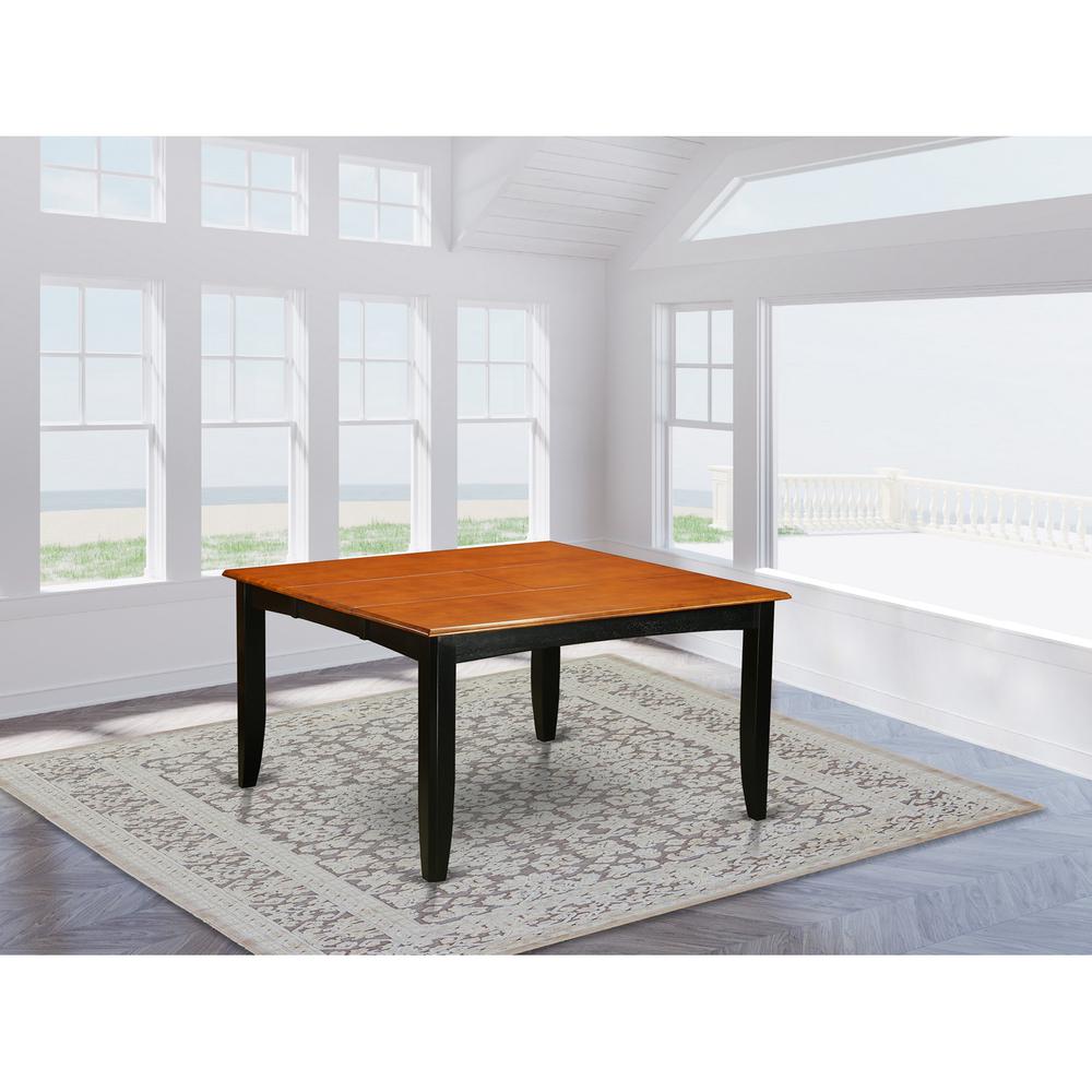Dining Room Set Black & Cherry, PARF9-BCH-W. Picture 3