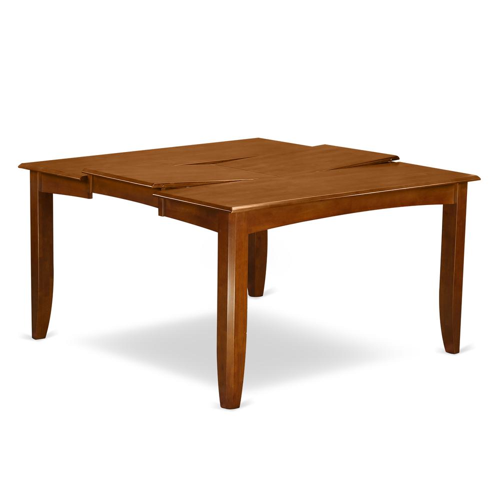 PFNA9-SBR-C 9 Pc Dining room set-Kitchen Table with Leaf and 8 Dinette Chairs.. Picture 4
