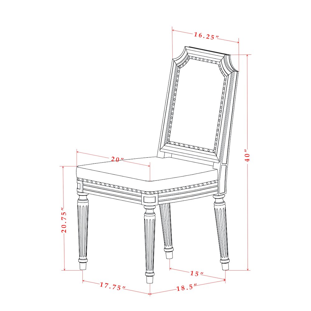 9 piece Dining Room Set of a Dining Table and 8 Dark Grey Kitchen Chairs. Picture 7