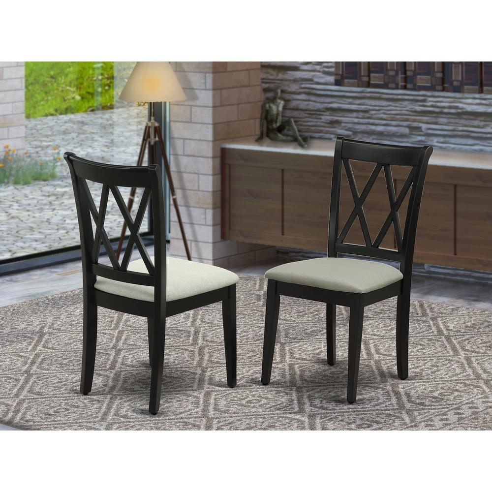 Dining Chair Black, CLC-BLK-C. Picture 2