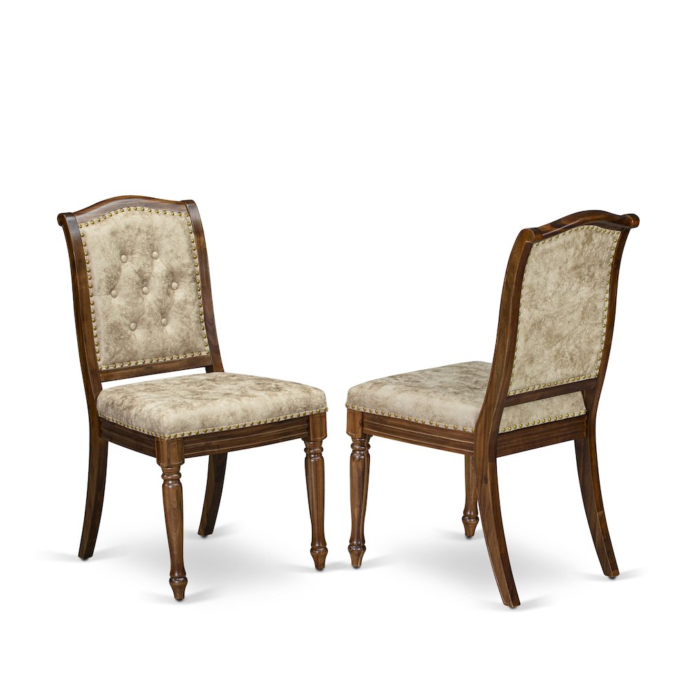 5 Pieces Kitchen table set a Rectangular Dining Table and 4 Dining Room Chairs. Picture 3