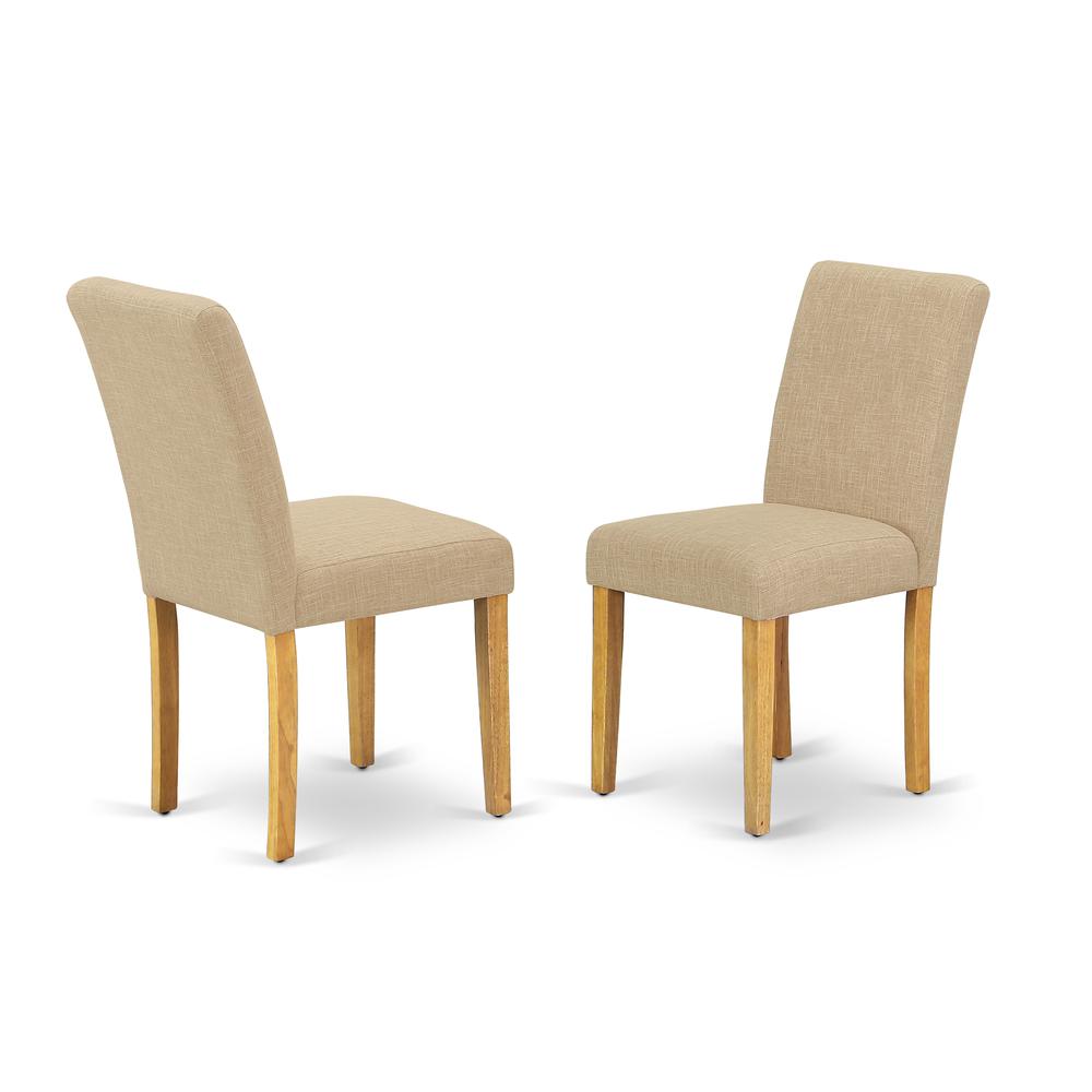 Dining Room Set Oak, CAAB5-OAK-04. Picture 4