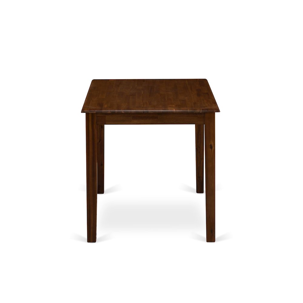 5 Piece Modern Dining Table Set Consists of a Rectangle Kitchen Table. Picture 5