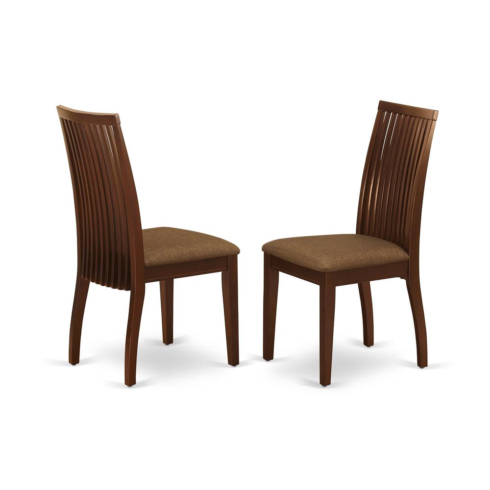 Dining Room Set Mahogany, DUIP7-MAH-C. Picture 4